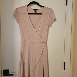 Forever 21 Blush Asymmetrical Dress